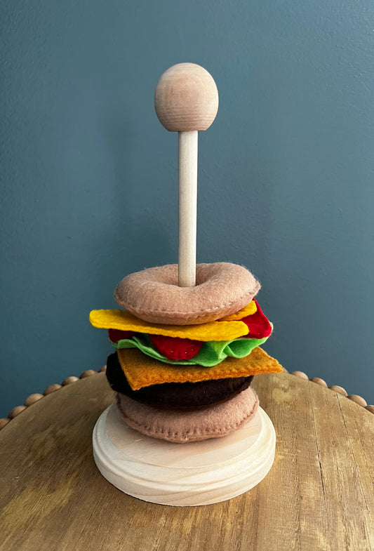 Burger Stack Toy