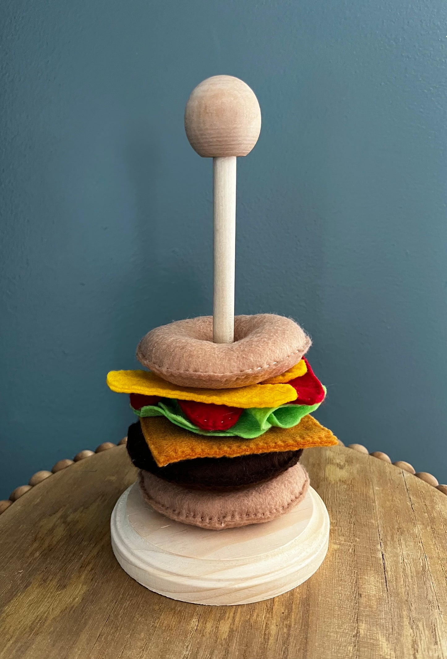 Burger Stack Toy