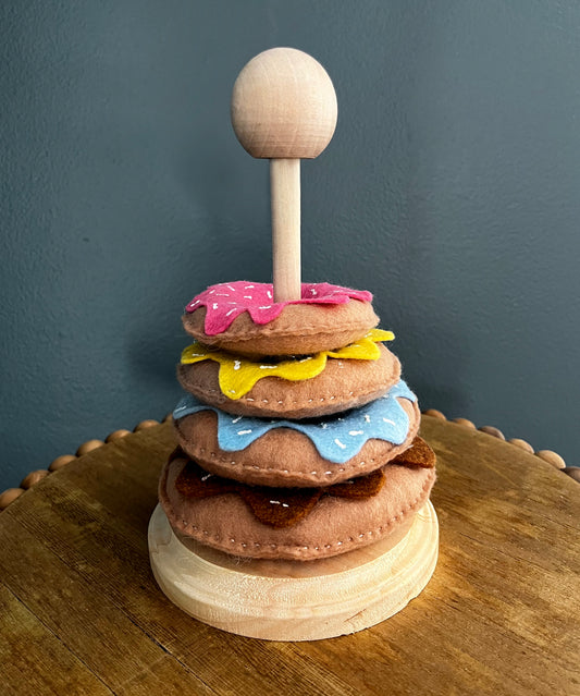 Donut Stack Toy