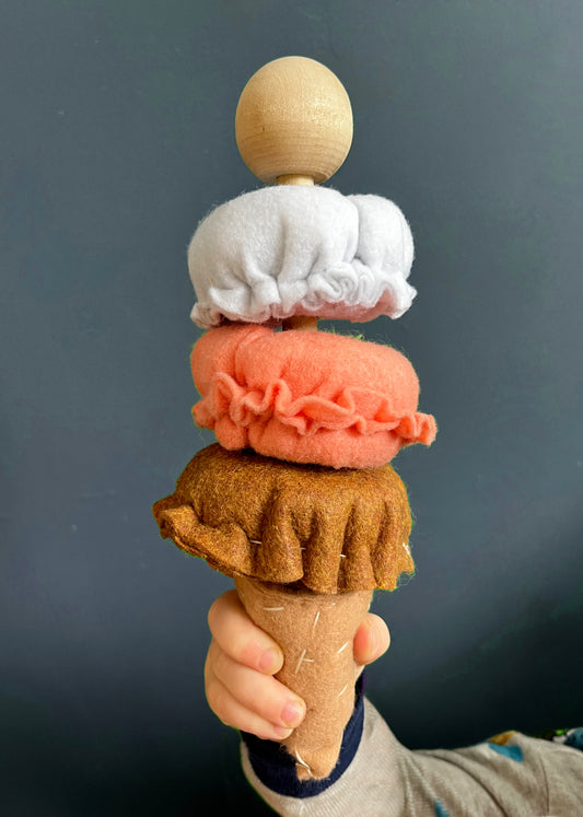 Ice Cream Stack Toy